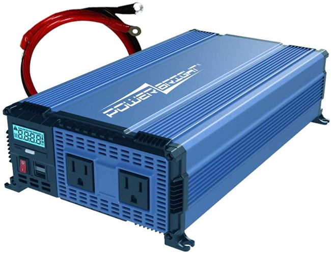 front view of Power Bright PW1100-12 Power Inverter