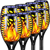 Tiki Flame Solar Garden Lights