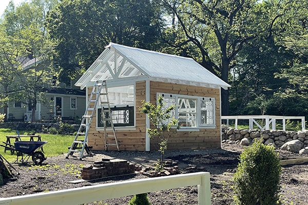 Greenhouse almost complete